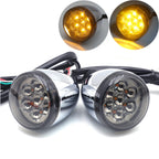Smoke Front Run Brake Turn Signal Light Indicator for Harley Sportster 883 1200 (1992–2023)