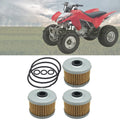 Oil Filter and Gasket Kit for Honda ATV (Compatible)