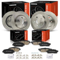 Front & Rear Disc Brake Rotors and Ceramic Pads for Toyota RAV4 (2019–2021)