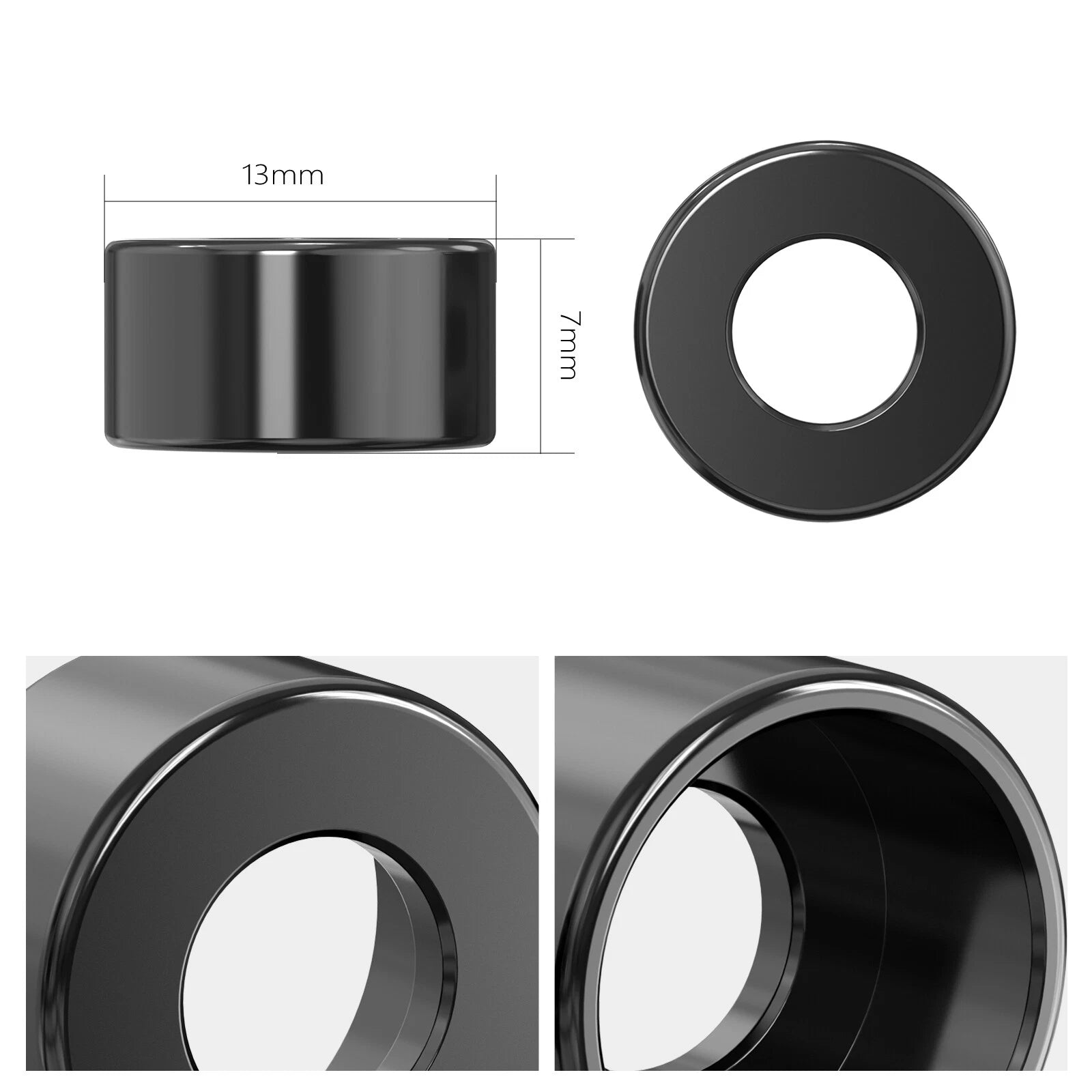 Metallic Engine Case Cover Bolt Caps for Harley Nightster RH975 (2023-2024)