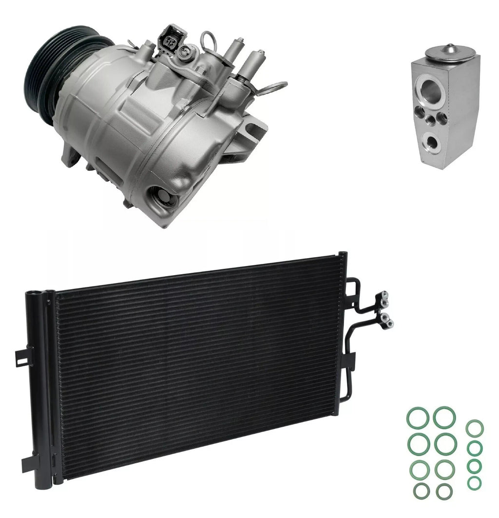 A/C Compressor Kit with Condenser for Buick Lucerne 3.9L (2009–2009)
