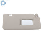 Sun Visor for Nissan Versa (2007-2012) Right Passenger Gray with Mirror