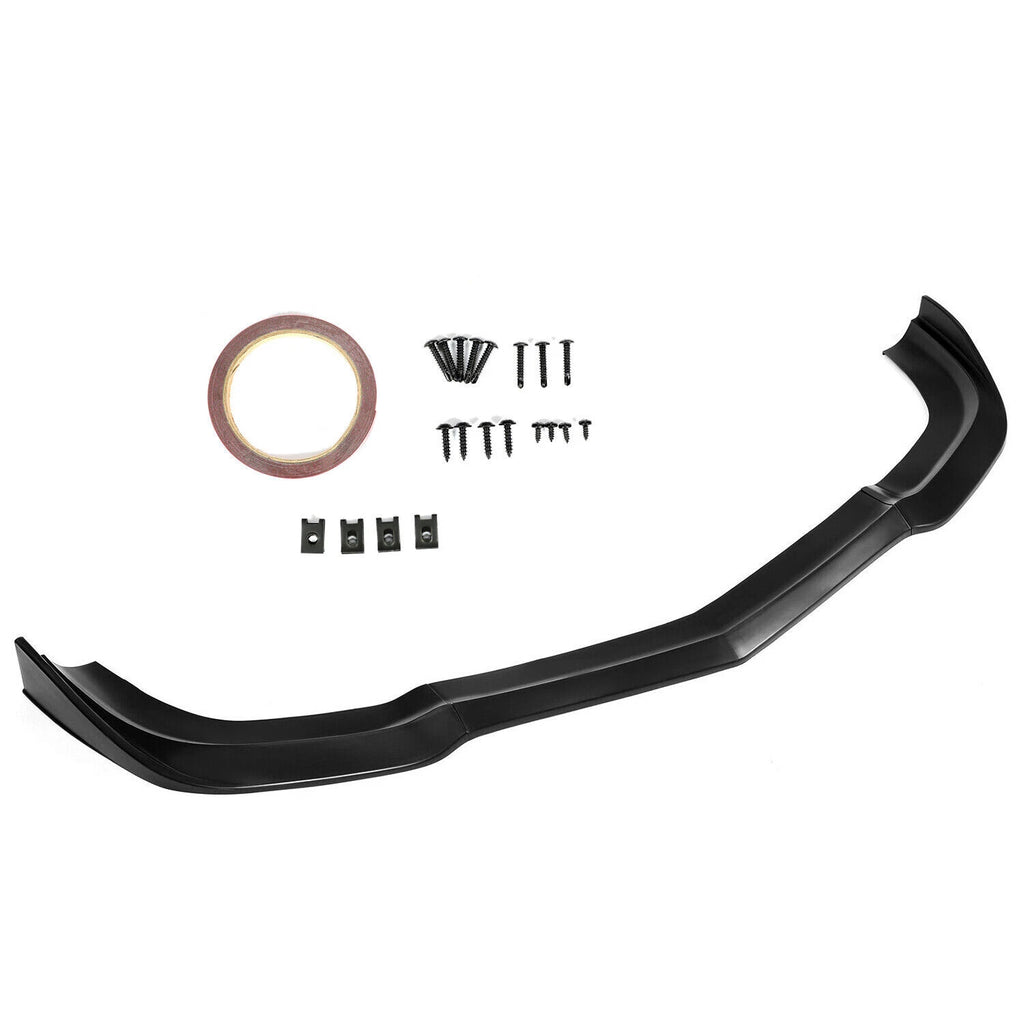 Front Bumper Lip Spoiler for Dodge Charger SRT8 (2011–2014) Matte Black