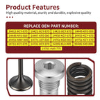 Rocker Arm Valve Spring Complete Head Rebuild Kit for Honda TRX400X 400EX (2004–2009)
