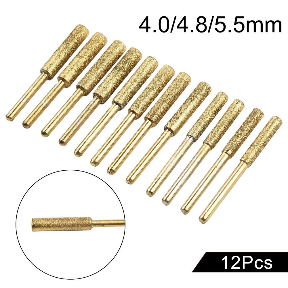 Chainsaw Sharpener Burr Grinding Head Replacement for