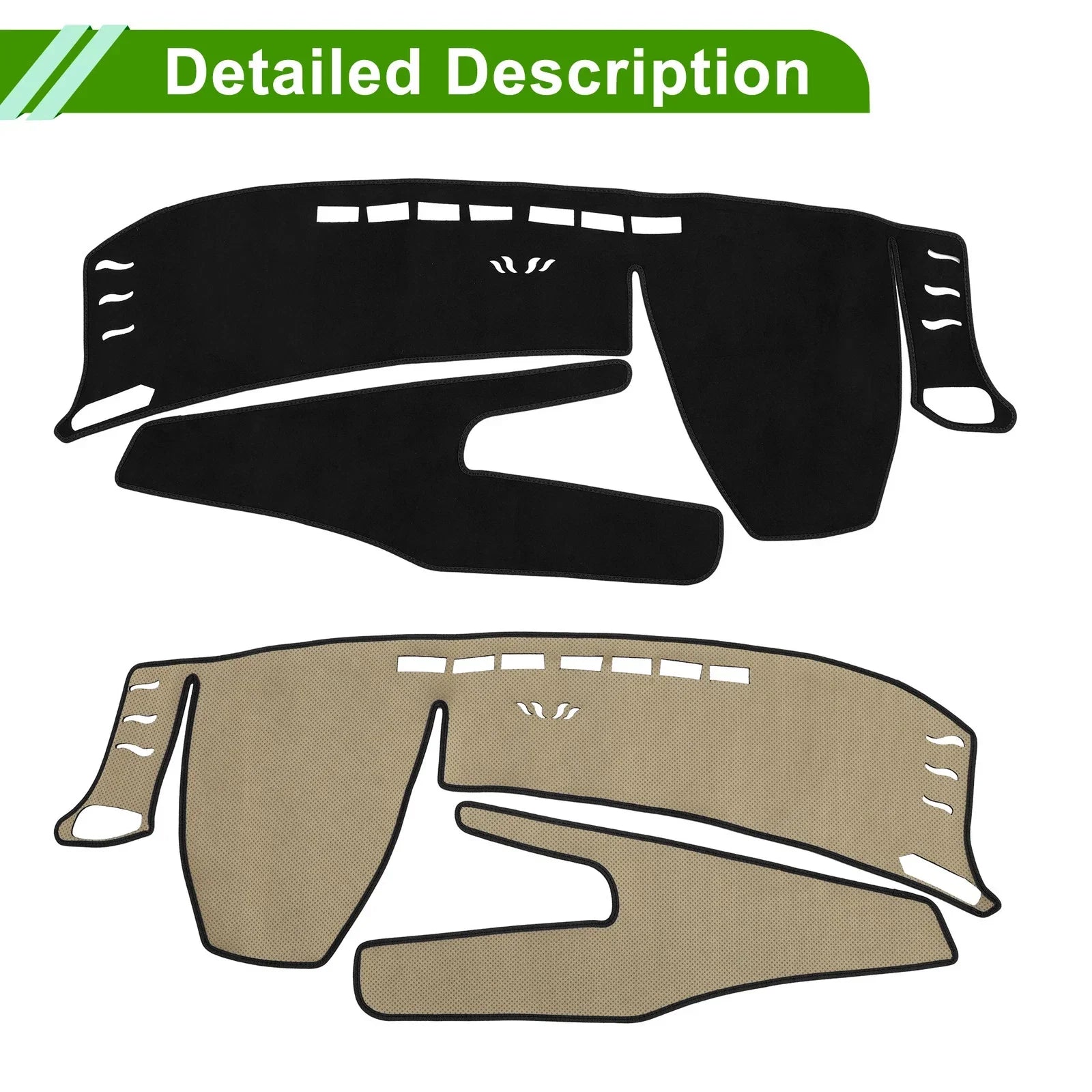 Dashboard Cover Mat for Lexus UX250H 2019-2020 Sun Protector Pad Black