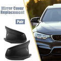 Pair of Carbon Fiber Pattern Rear View Mirror Covers for BMW F10 F11 F18 (2011–2017)