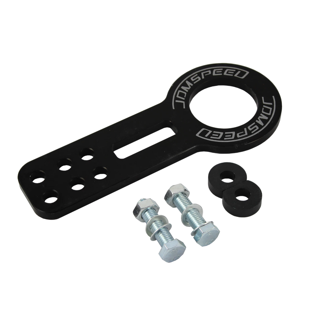 Tow Hook Kit for Make Model  - Black CNC Billet Aluminum
