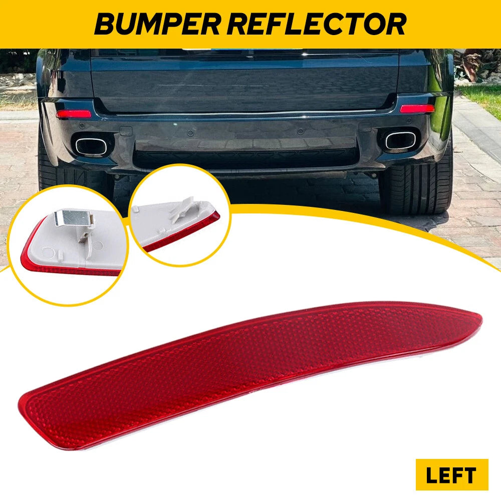 Rear Bumper Reflector Lamp for BMW X5 (2007–2013) Left