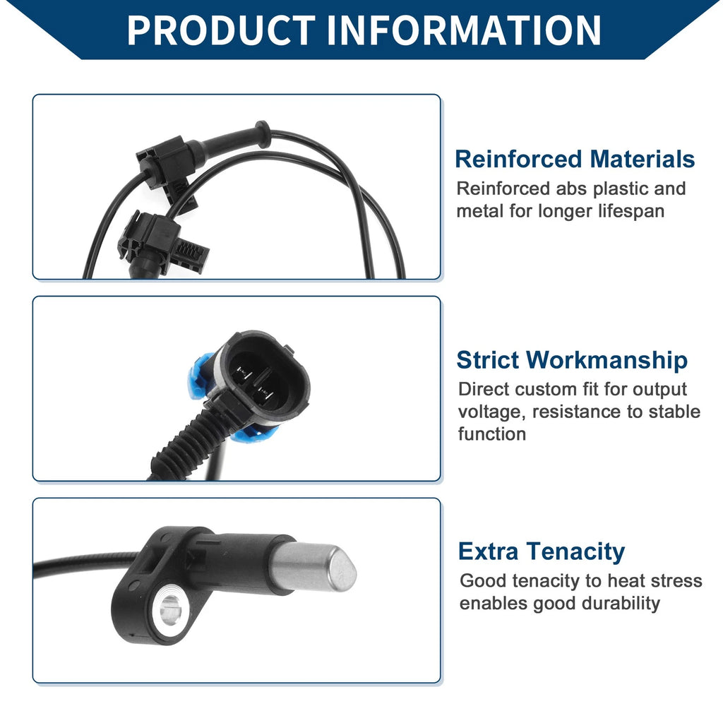 ABS Wheel Speed Sensor No. 15823956 for Chevrolet Suburban 2500 (2000–2006)