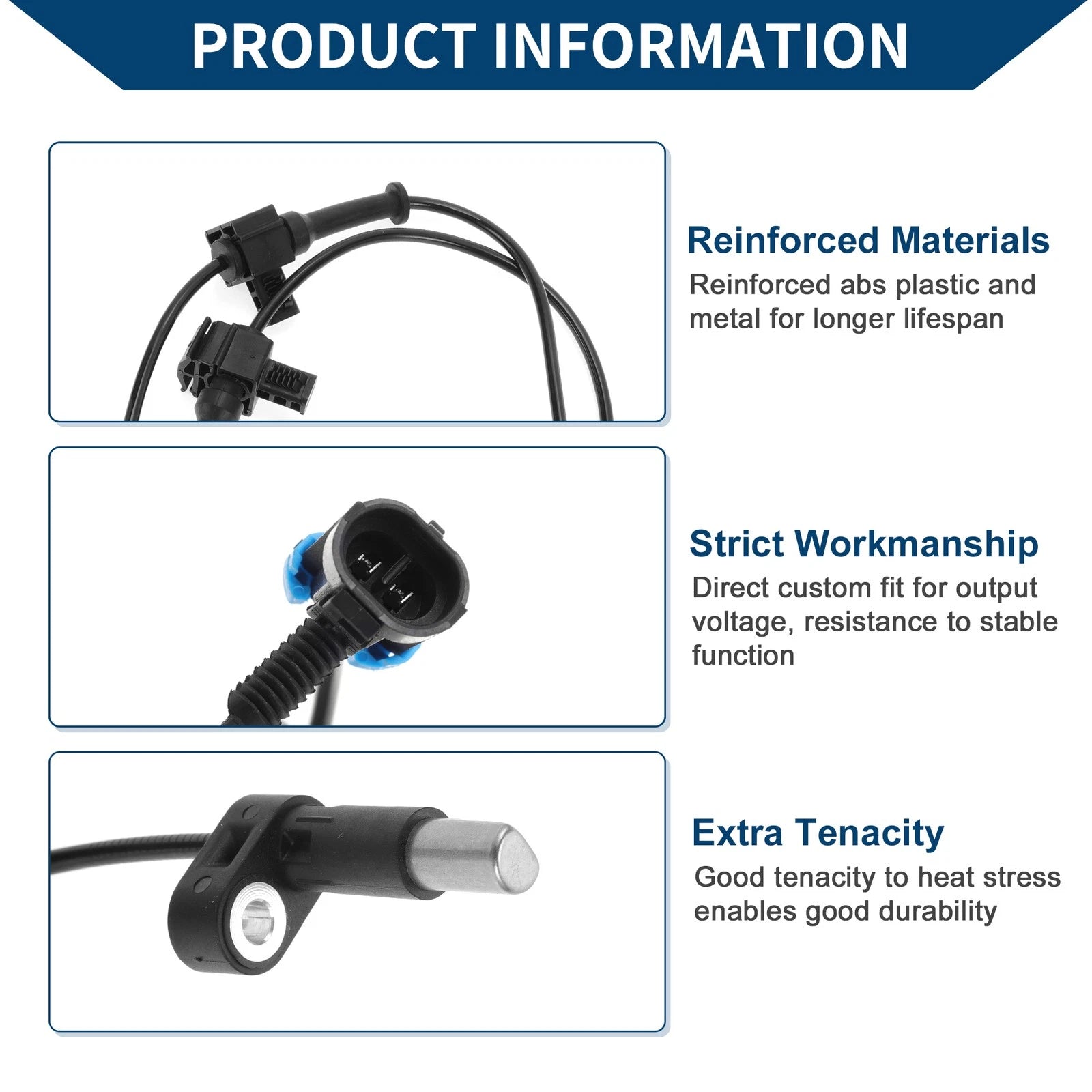 ABS Wheel Speed Sensor No. 15823956 for Chevrolet Suburban 2500 (2000–2006)