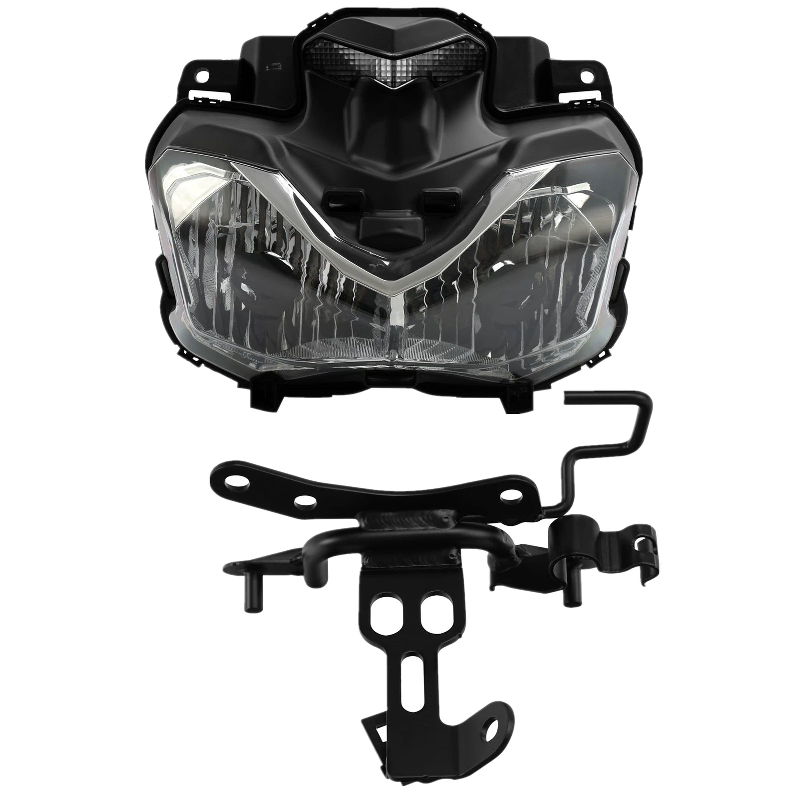 Front Headlight & Upper Fairing Stay Bracket for Kawasaki Z900 (2017–2019)