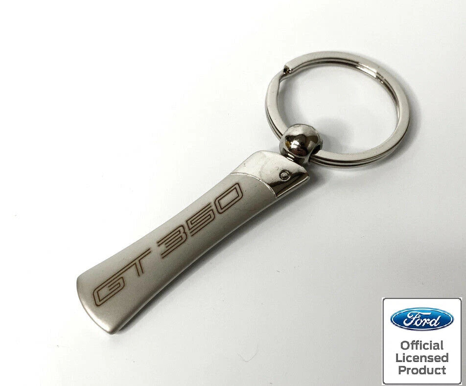 Chrome and Gunmetal Key Fob Chain for Shelby Mustang GT350 (2020–2021)