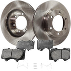 Front Brake Disc and Pad Kit for Toyota Sequoia, Tundra (2003–2007)