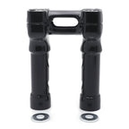 CNC Black 6" Riser Handlebar Top Clamp for Harley