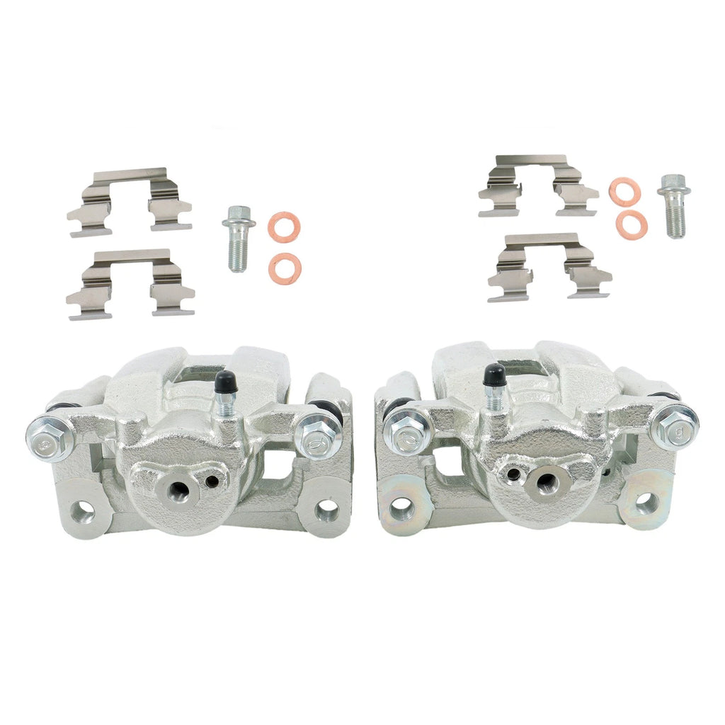 2PC Rear Disc Brake Calipers with Bracket for Nissan Murano Infiniti M35 Q40 (2009–2023)
