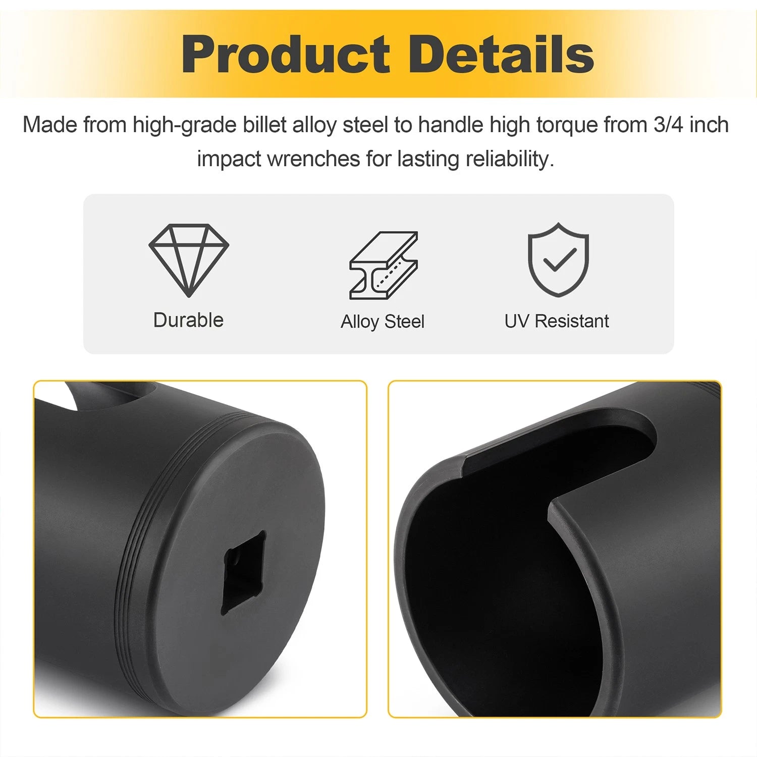 Tie Rod Socket Tool 10353 for Class 6 to 8 Trucks (Heavy Duty)