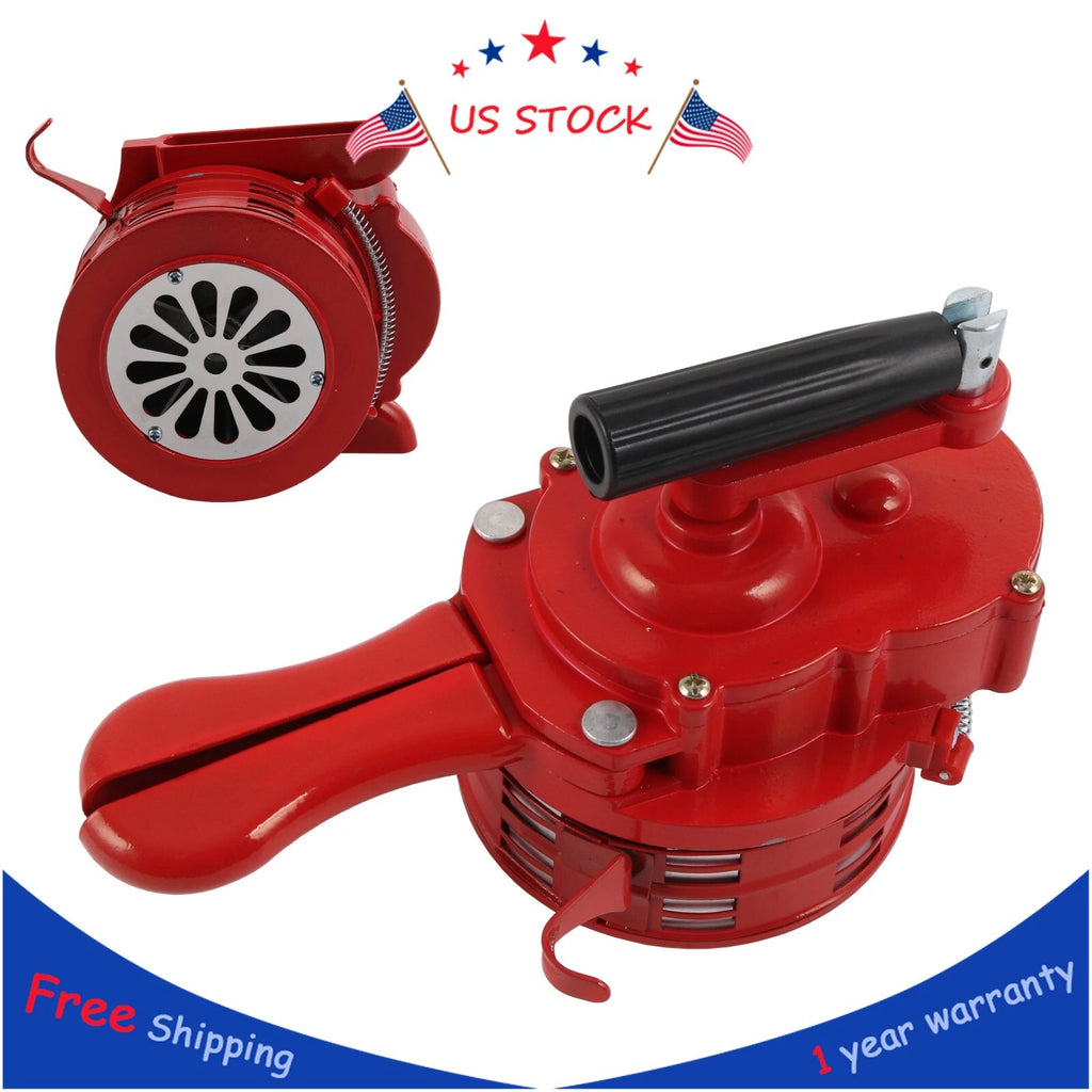 Hand Crank Air Raid Siren Horn for Universal Use (12V)