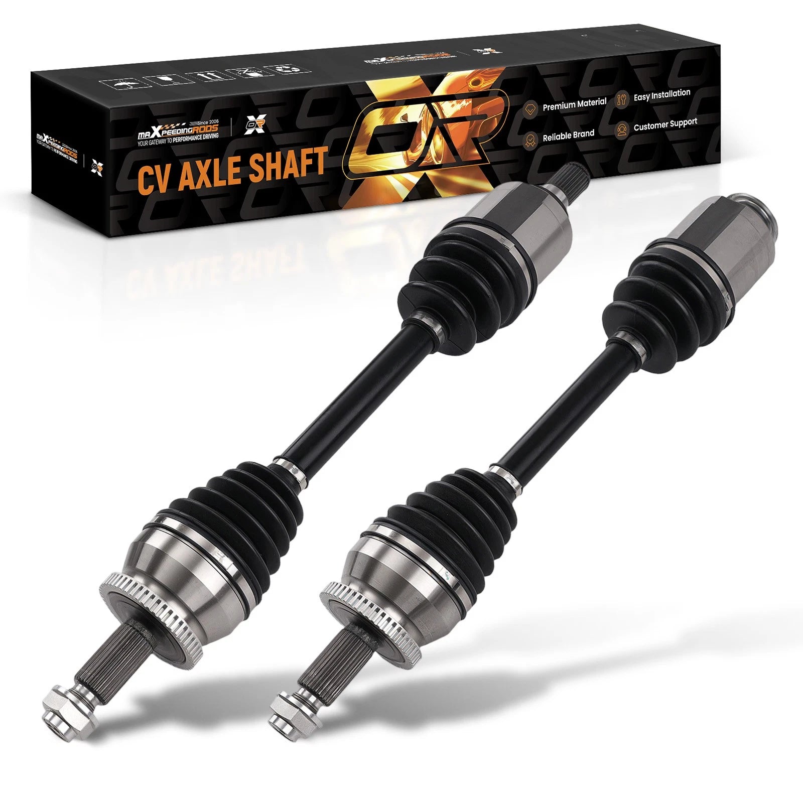 Set of 2 CV Joint Axles for Kia Sorento 2.0L Turbo, 3.3L (2016–2018)