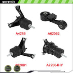 Set of 4 Engine Mounts for Toyota Camry (2016) L4 2.5L