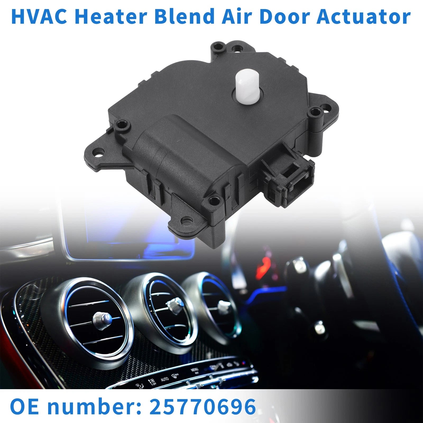HVAC Heater Blend Door Control Actuator No.25770696 for Buick Lucerne (2006–2011)