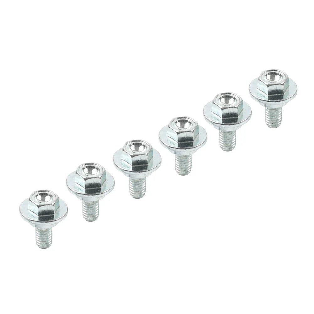 6 Pcs M5x9 Radiator Shroud Bolts for Honda CRF 250R 250X 450R 450X (2004-2023)
