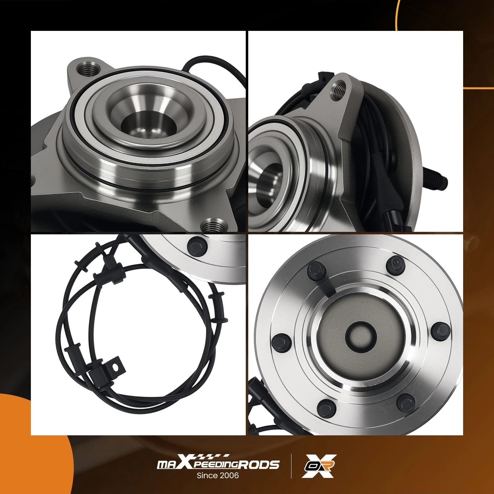 Front Wheel Hub Bearings 6L1Z1104D for Expedition Navigator (2003–2006)