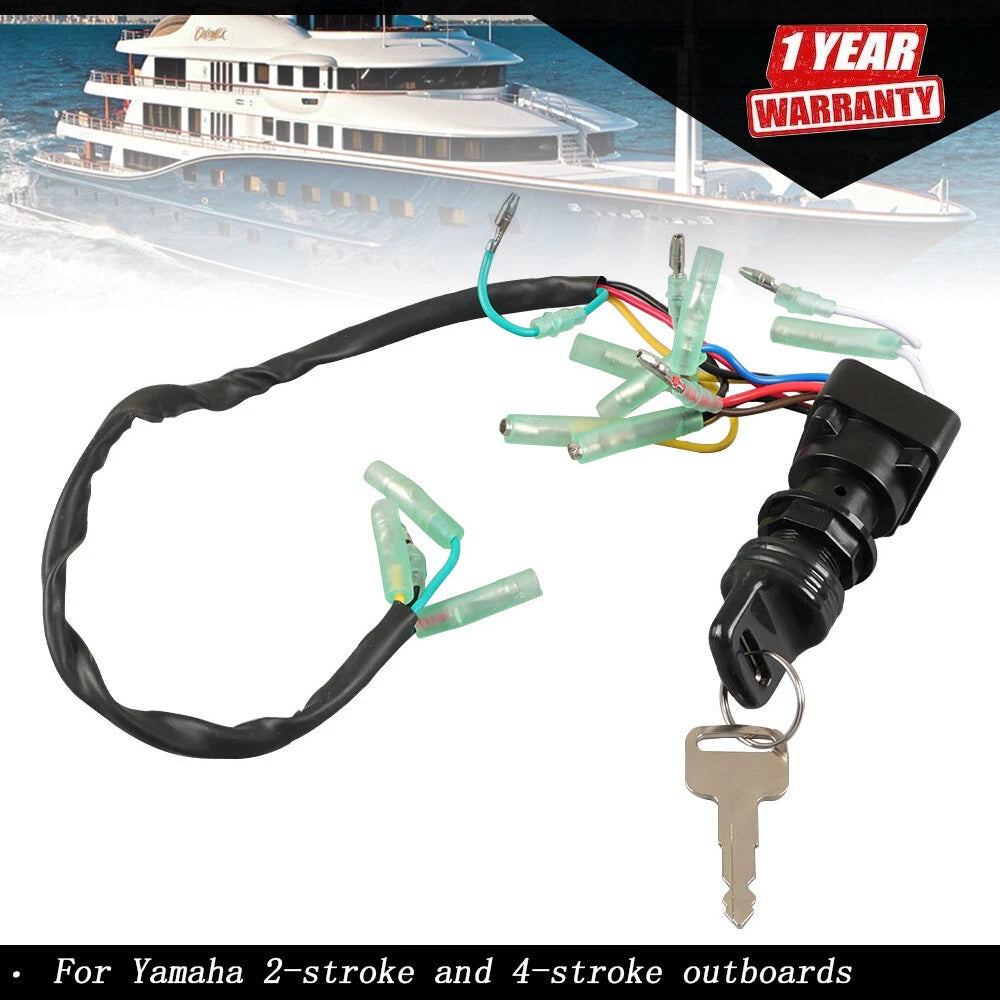Ignition Switch Key Assembly for Yamaha Outboard Motor (703-82510)
