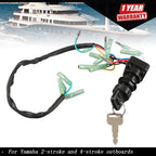 Ignition Switch Key Assembly for Yamaha Outboard Motor (703-82510)