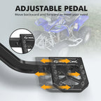 Aluminum Brake Foot Pedal Lever for Yamaha YFZ450X/R/RSE (#18P-27211-01-00)
