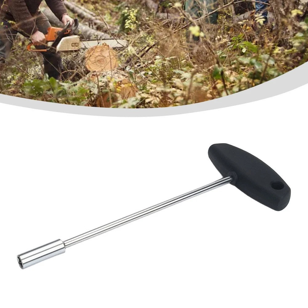 8 Inch T Handle 8mm Socket Wrench for Chainsaws and Garden Equipment