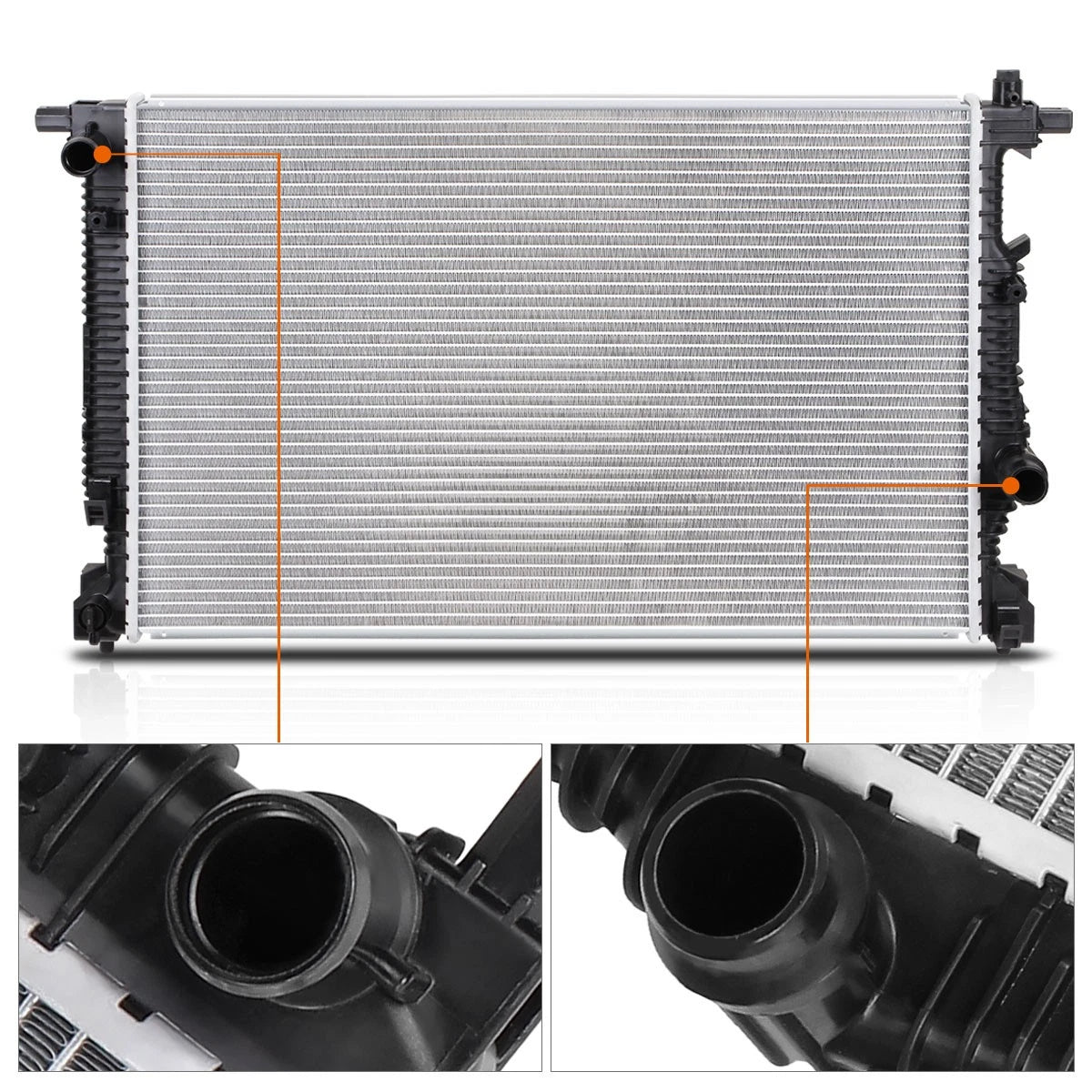 Aluminum OE Style Radiator for Dodge Dart (2013–2016) DPI-13323