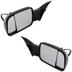 Towing Mirrors Set of 2 Heated for 1500