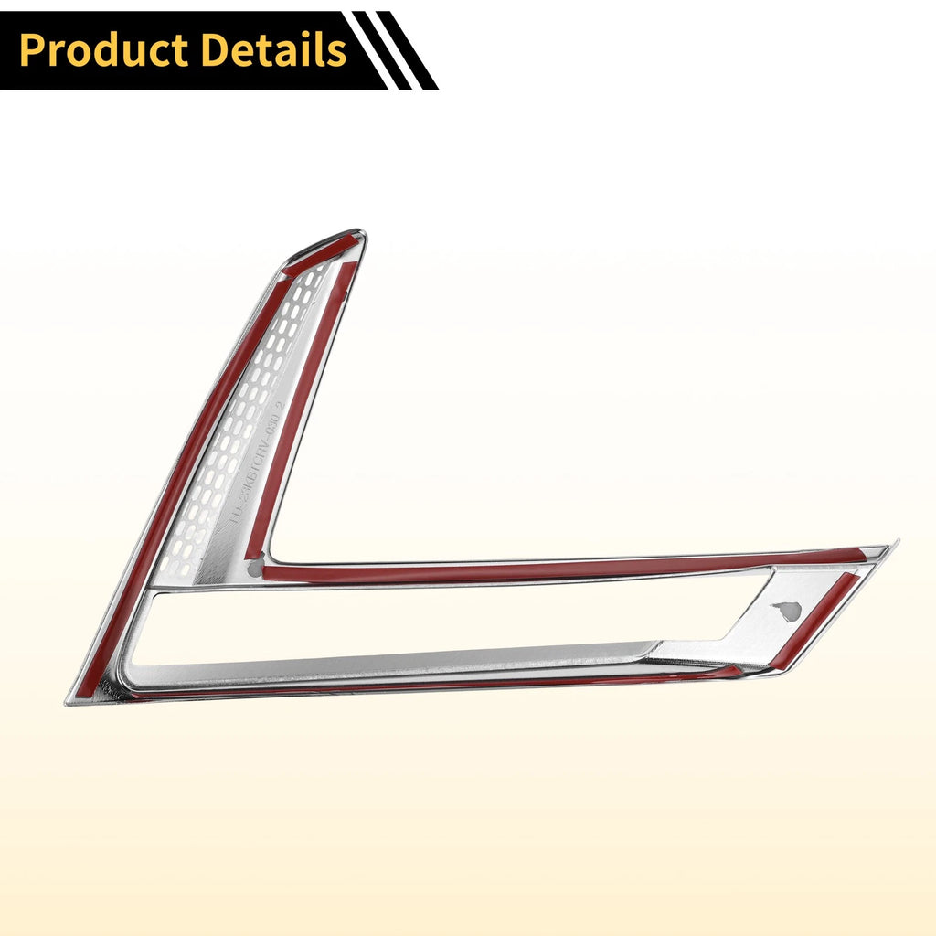 Set of 2 Fog Light Cover Trim for Honda CR-V (2023–2024) Plating