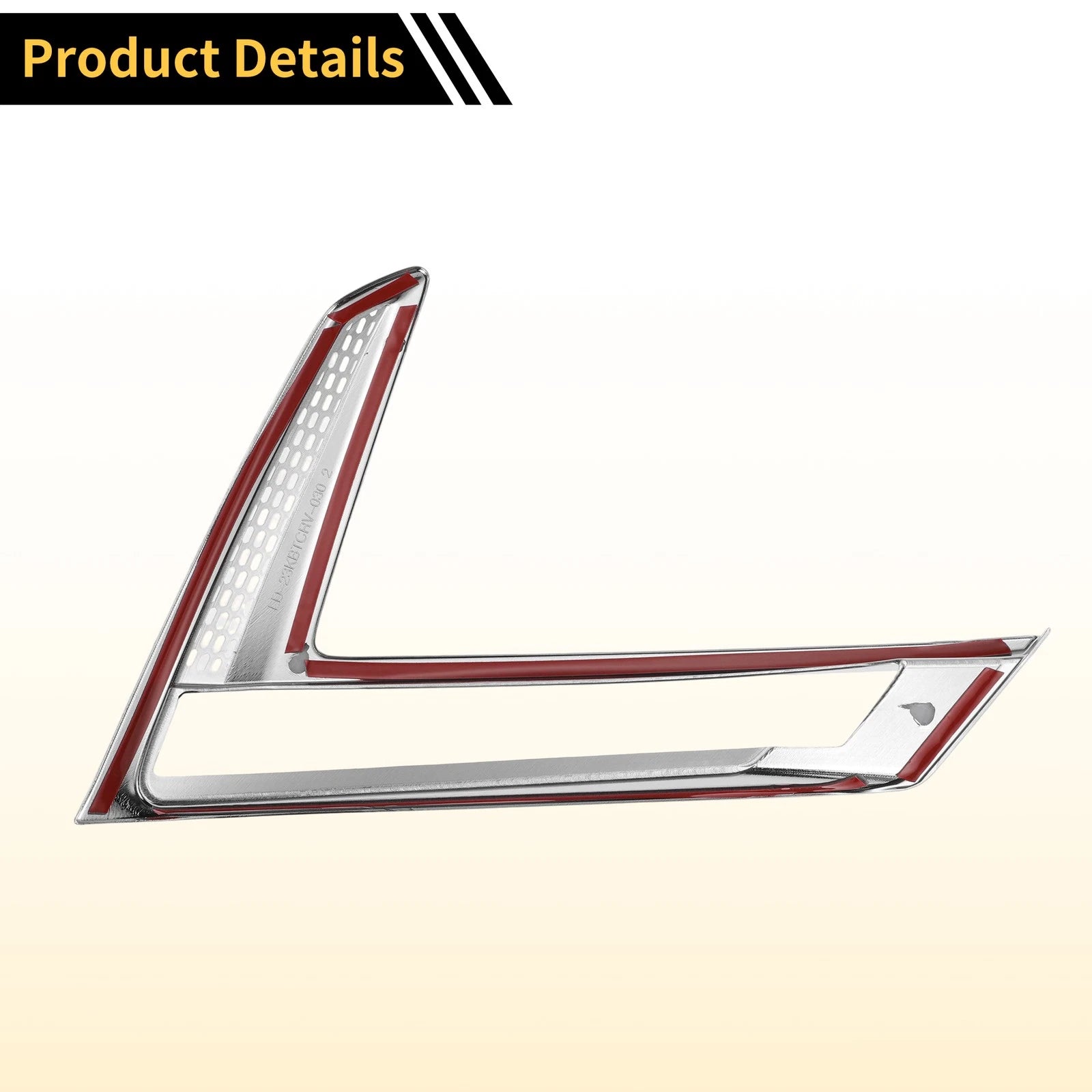Set of 2 Fog Light Cover Trim for Honda CR-V (2023–2024) Plating