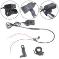 Dual Port Motorcycle USB Charger for 12–24V