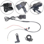 Dual Port Motorcycle USB Charger for 12–24V