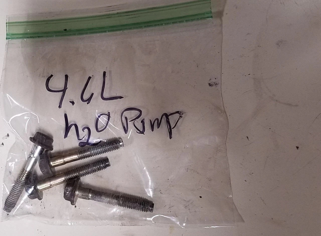 Set of 10 Water Pump Bolts for 1993-1998 Thunderbird Cougar Mark VIII
