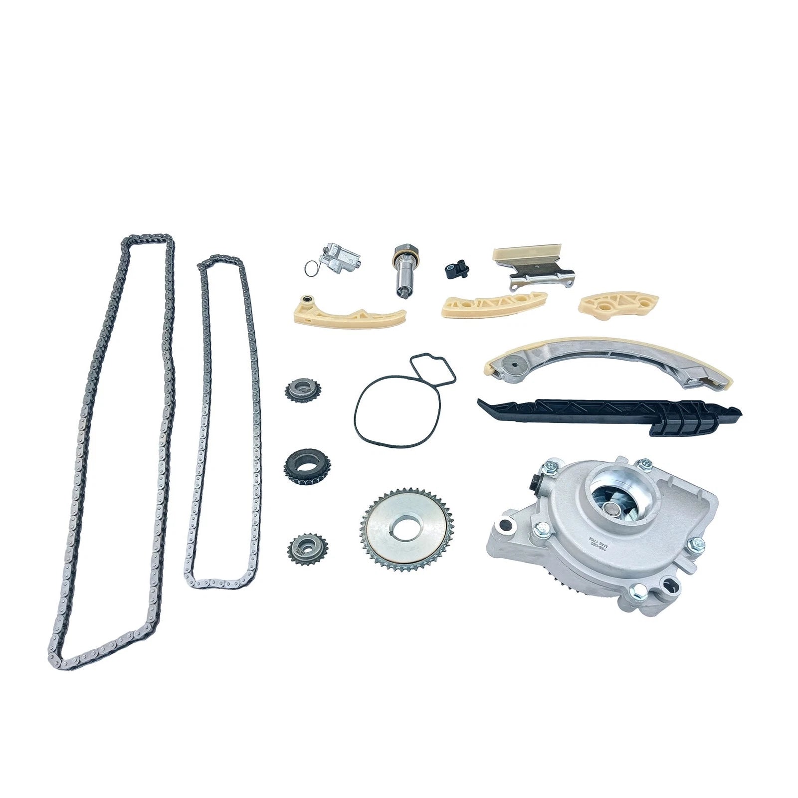 16x Engine Timing Chain Kit with Water Pump for Chevy Malibu Buick Pontiac (2000–2012)