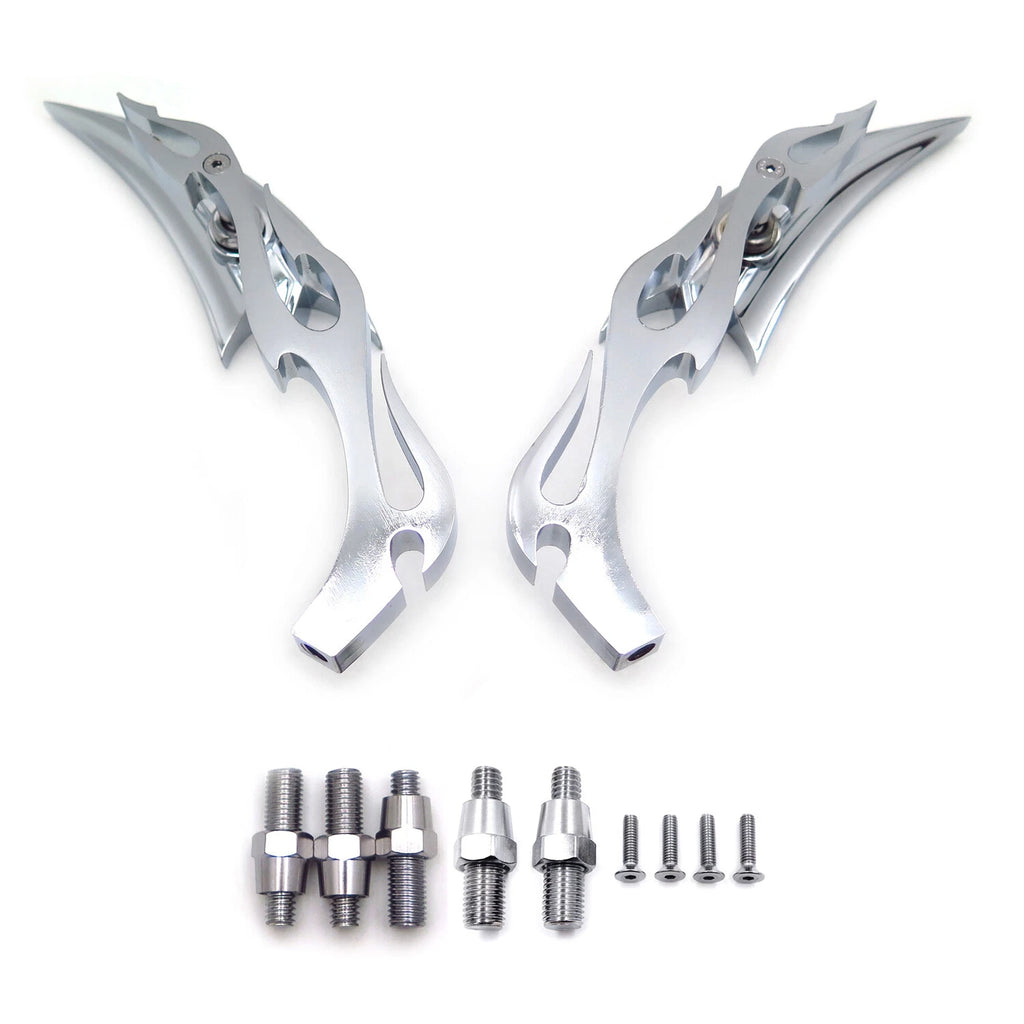 Alloy Arrow Custom Mirror for Honda Kawasaki Suzuki Cruiser (All Years)