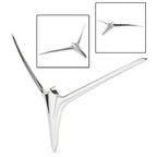 Chrome Front Fairing Eyebrow Accent Trim for Honda Goldwing GL1800 (2012–2017)