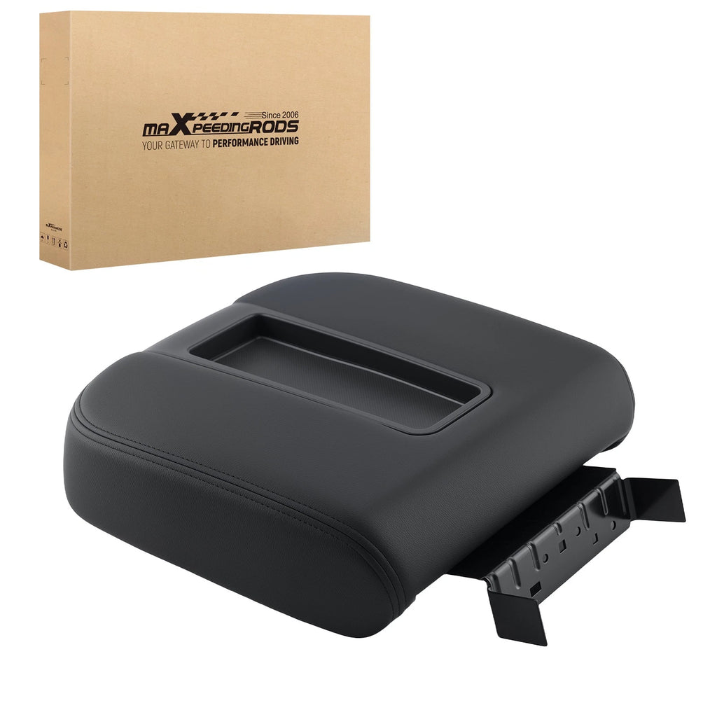 Center Console Armrest Lid Cover for Chevrolet Tahoe (2007–2014) Black