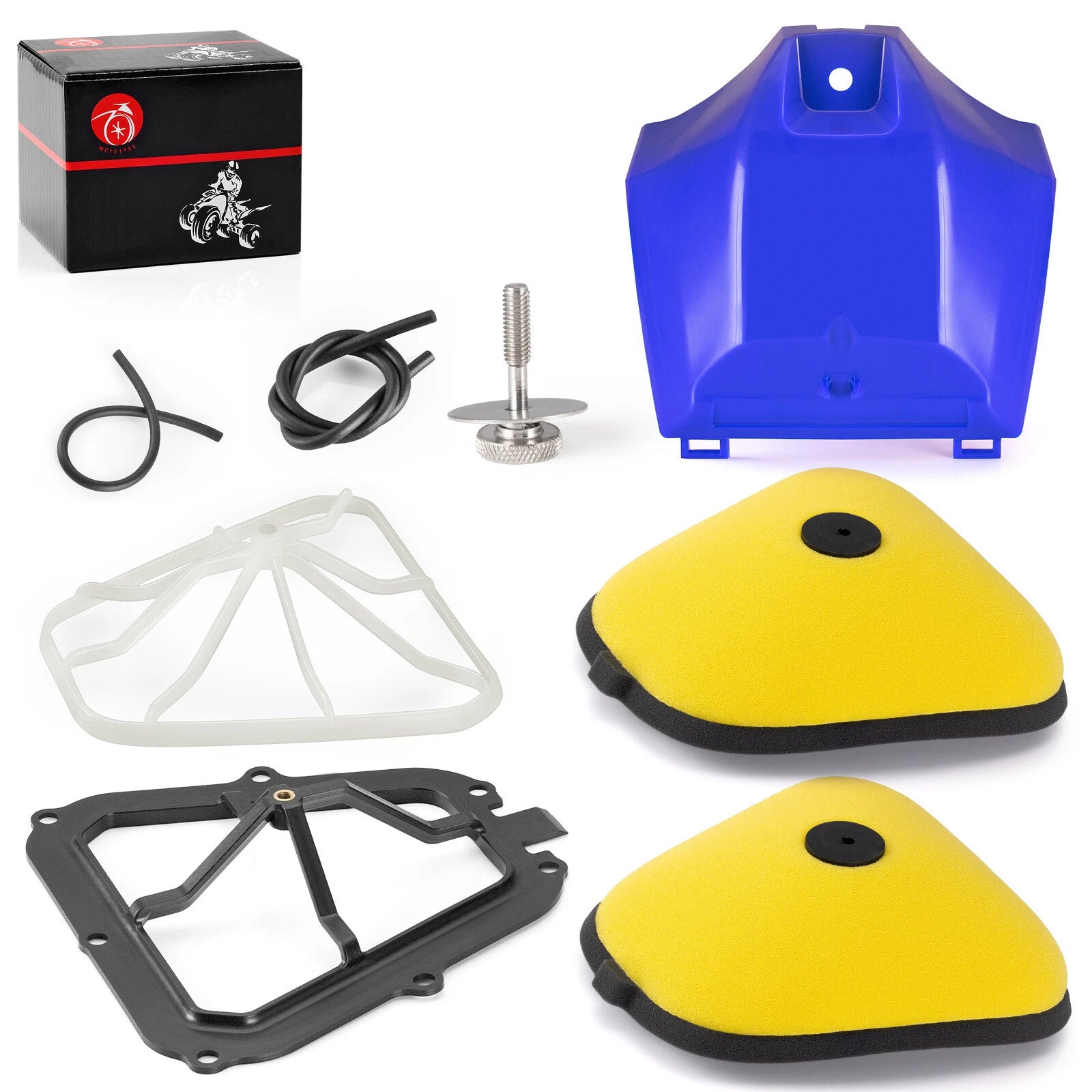 Air Filter Guide Lid Cover Kit for Yamaha YZ 250F 450F 250FX 450FX (2018–2023)