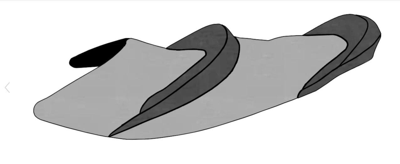 Blacktip Seat Cover for Yamaha VX Cruiser PWC (2010–2014) VX110 VX 110