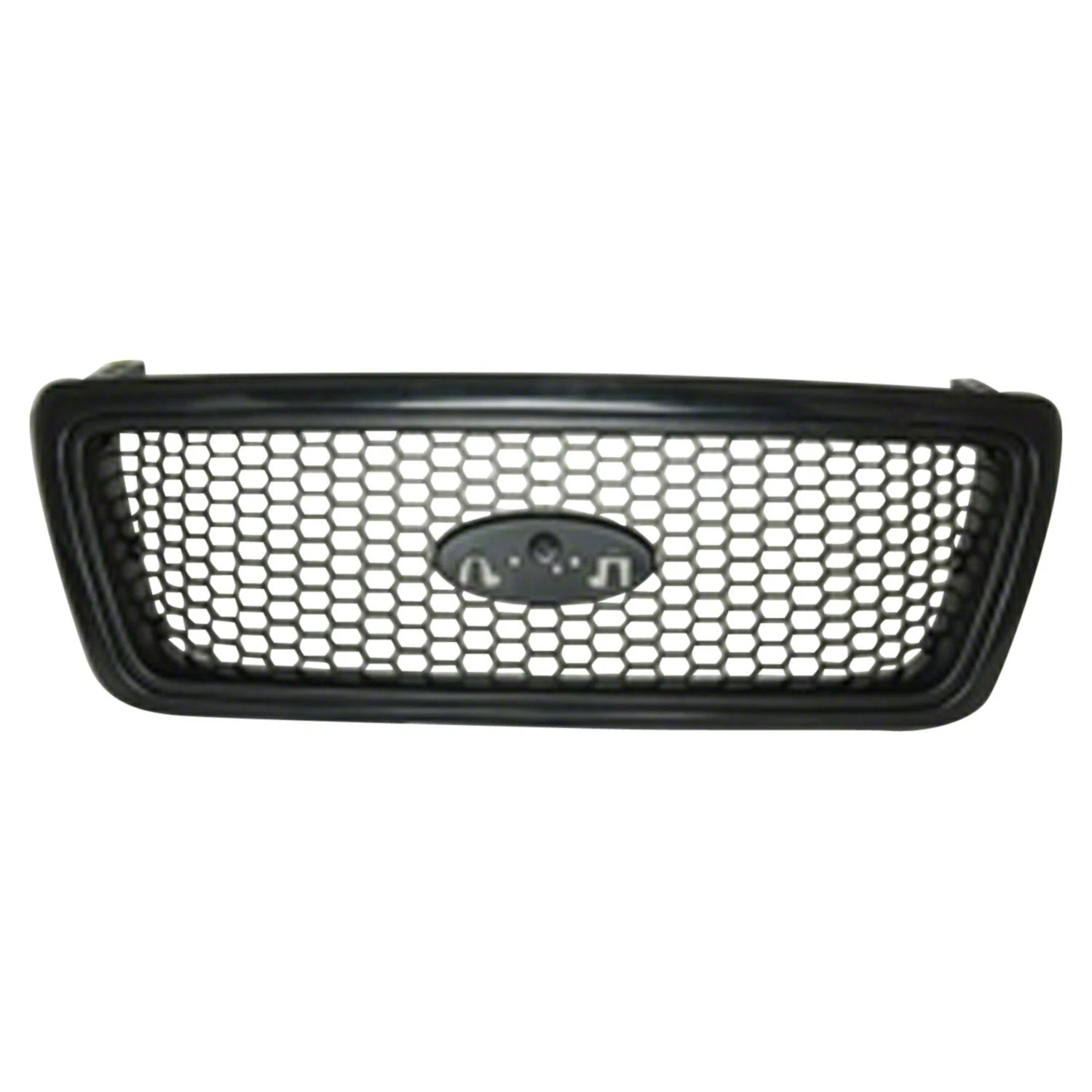 Replacement Black Ready to Paint Plastic Front Grille For 2004-2006 Ford Pickup