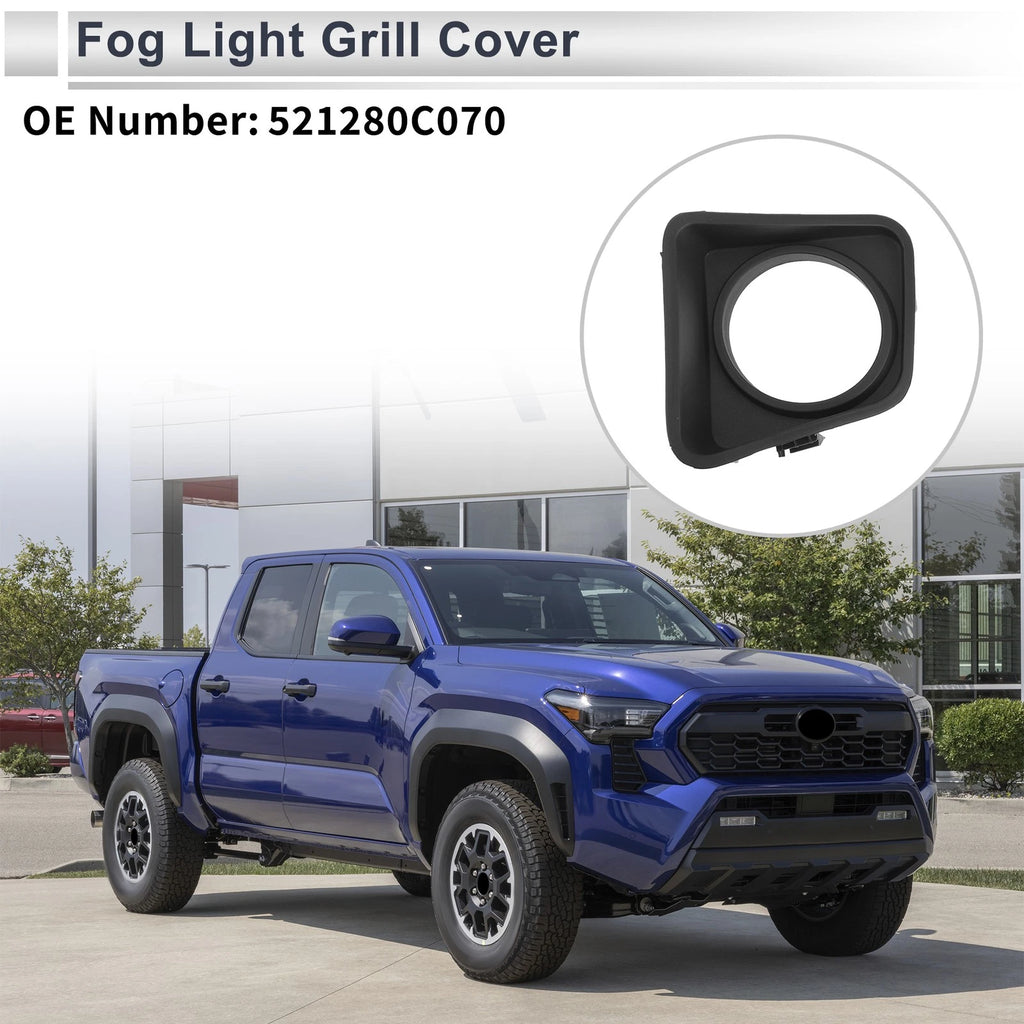 1 Pc Fog Light Grill for Toyota Tundra (2014–2020) No. 521280C070