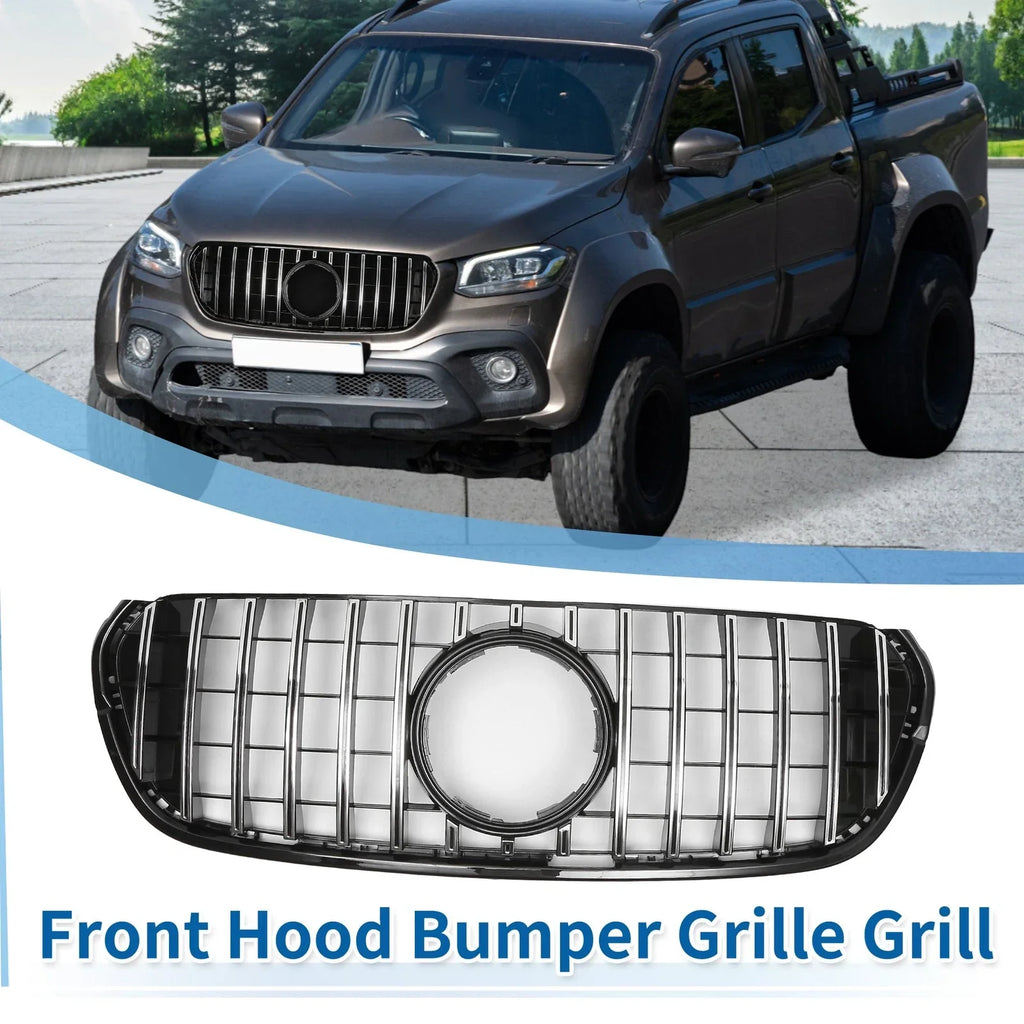 Front Upper Bumper Grille for Mercedes-Benz X-Class (2017-2023)
