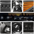 Projector Headlight for Toyota RAV4 (2013–2015) OE Replacement Black Housing