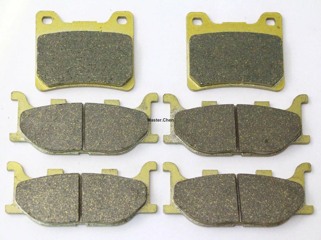Front & Rear Brake Pads for Yamaha XVS 1100 V-Star Custom (2007–2008)