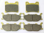 Front & Rear Brake Pads for Yamaha XVS 1100 V-Star Custom (2007–2008)